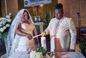 Lesbian Pastors Twanna Gause and Vanessa Brown wed