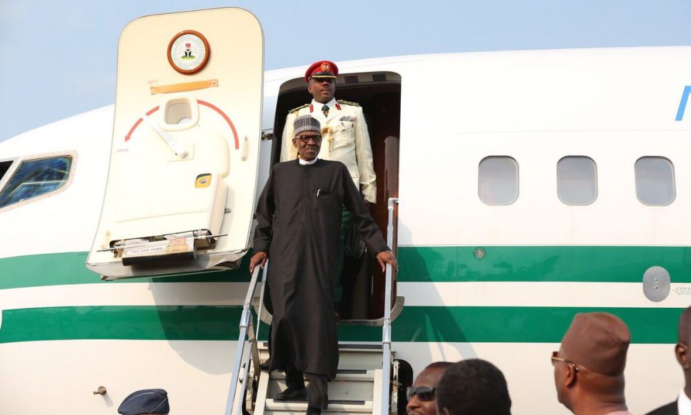 Buhari returns from Niger