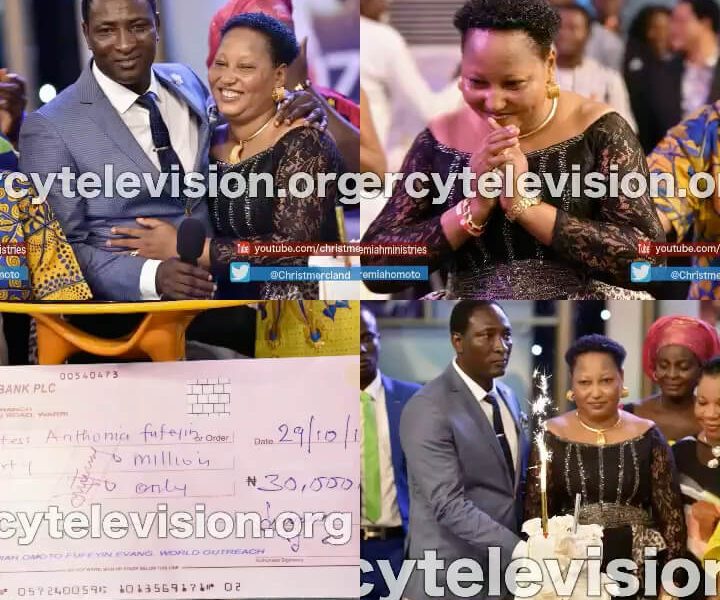Warri Prophet Fufeyin Of Mercyland Church Gifts Wife N30 Million For Her Birthday