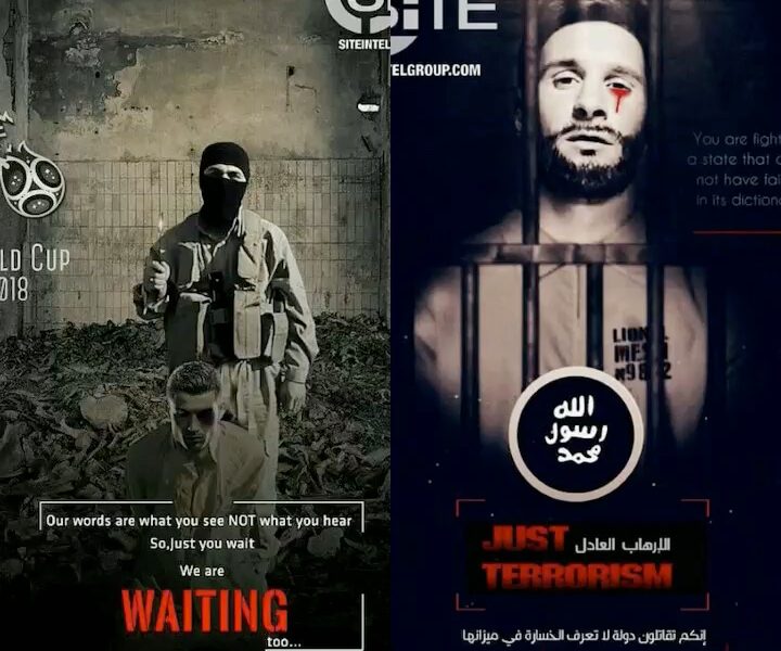 ISIS Vows To Behead Cristiano Ronaldo, Neymar And Lionel Messi Shocking Execution Posters (Look)