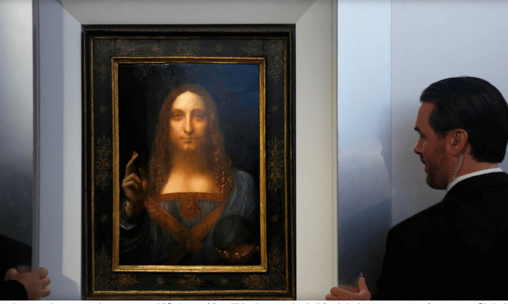 Da Vinci Portrait Of Jesus Christ “Salvator Mundi” To Fetch $100 Million