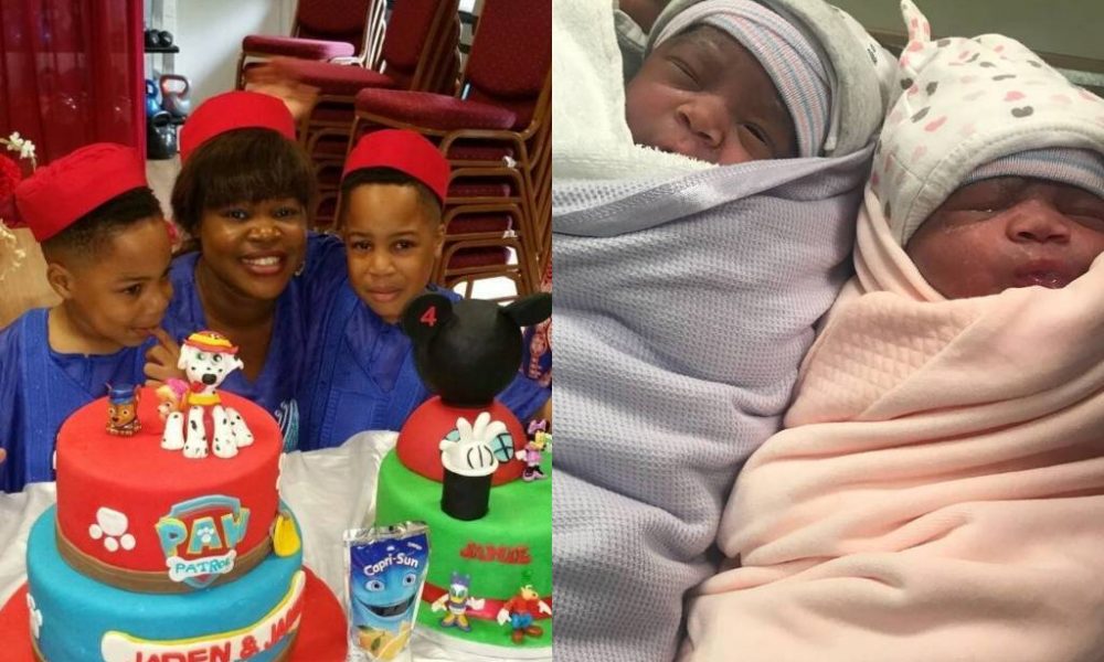 Actress Taiwo Aromokun delivers second set of twins