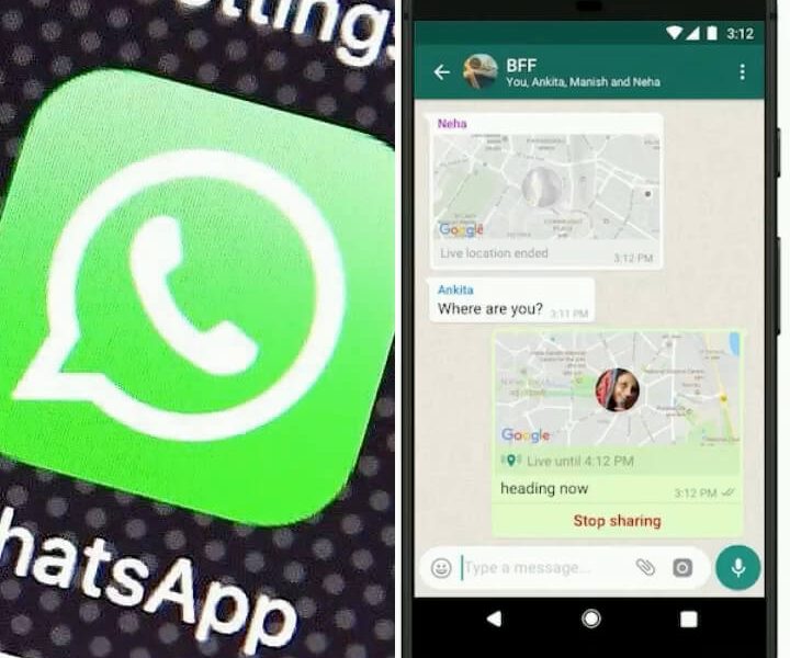 Whatsapp Launches New Feature To Let You Track Your Friends In Real Time