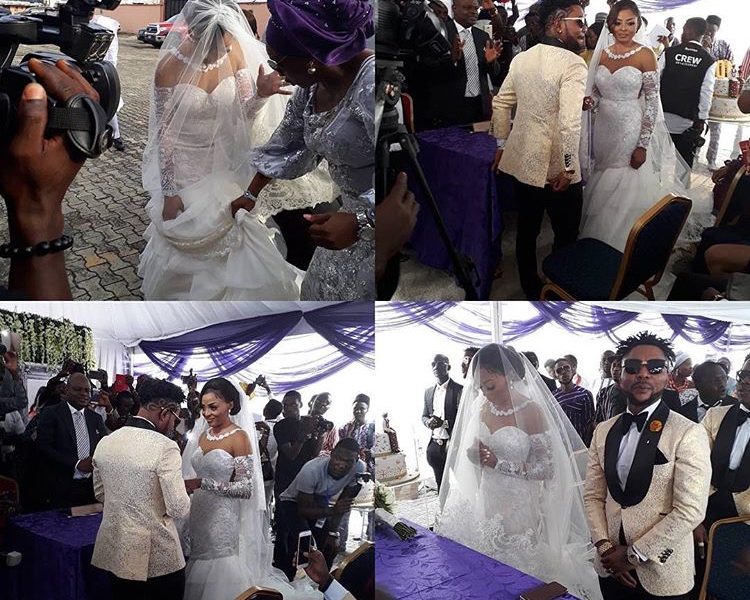 Oritsefemi Holds White Wedding Moments After Traditional Wedding