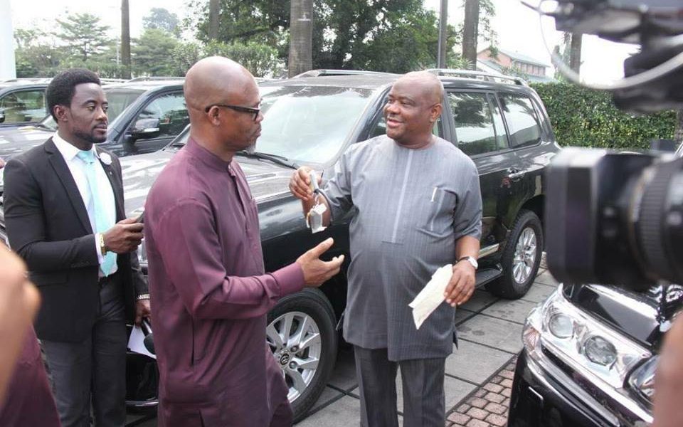 Photos: Governor Nyesom Wike releases 16 SUVs to Rivers' National Assembly members