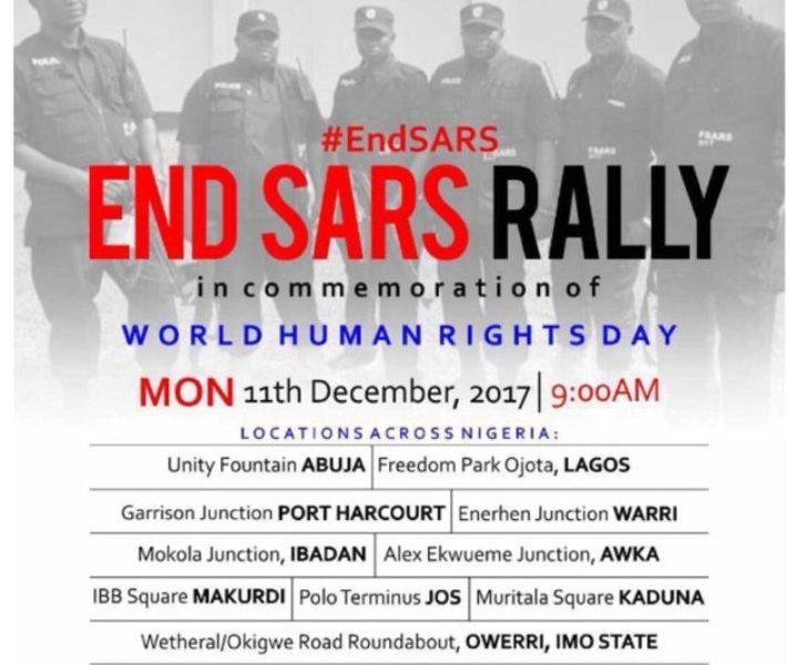 #ENDSARS rally