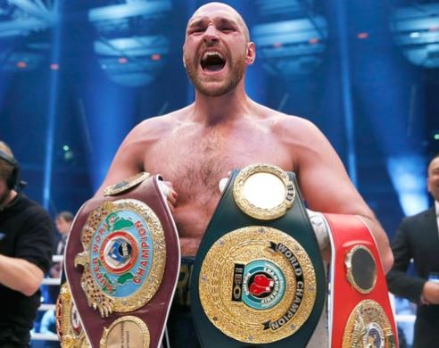 British boxer, Tyson Fury cleared to resume his boxing career after accepting a backdated two-year doping ban