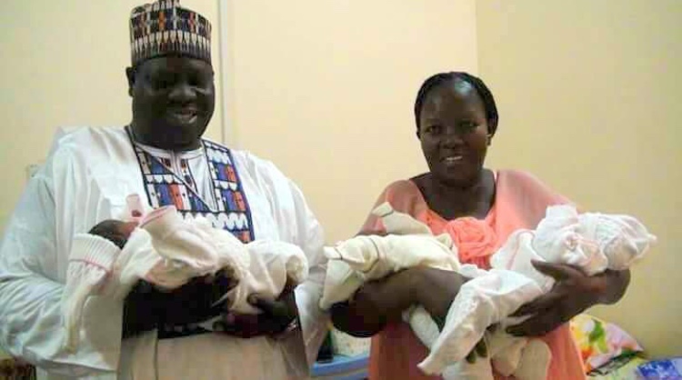 Nigerian Lawmaker Welcomes Triplets After 24 Years