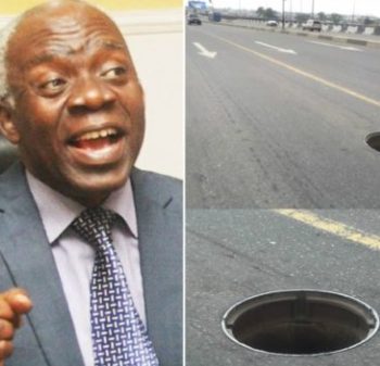 Human Right Lawyer, Femi Falana, Files N100m Lawsuit Against FG After Breaking His Leg In A Manhole He Fell Into In Abuja