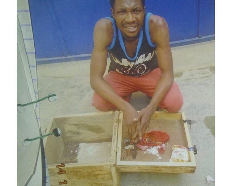 Man Arrested With Charms Inside Lagos Restaurant