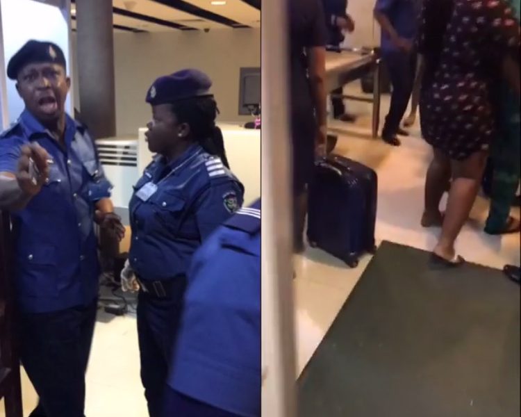 Lagos Airport Official Allegedly Assaults Traveler Who Refused To Give Her Xmas Gift .