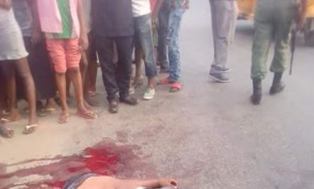 Truck Conveying Iron Gates Kills Newly Married Lecturer In Aba (GRAPHIC PHOTOS)