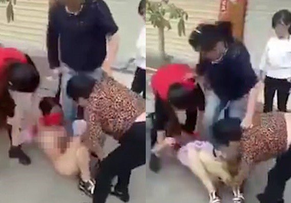 Angry Wife Beats Up Husband's Pregnant Mistress, Stomps Her Belly With Stilettos