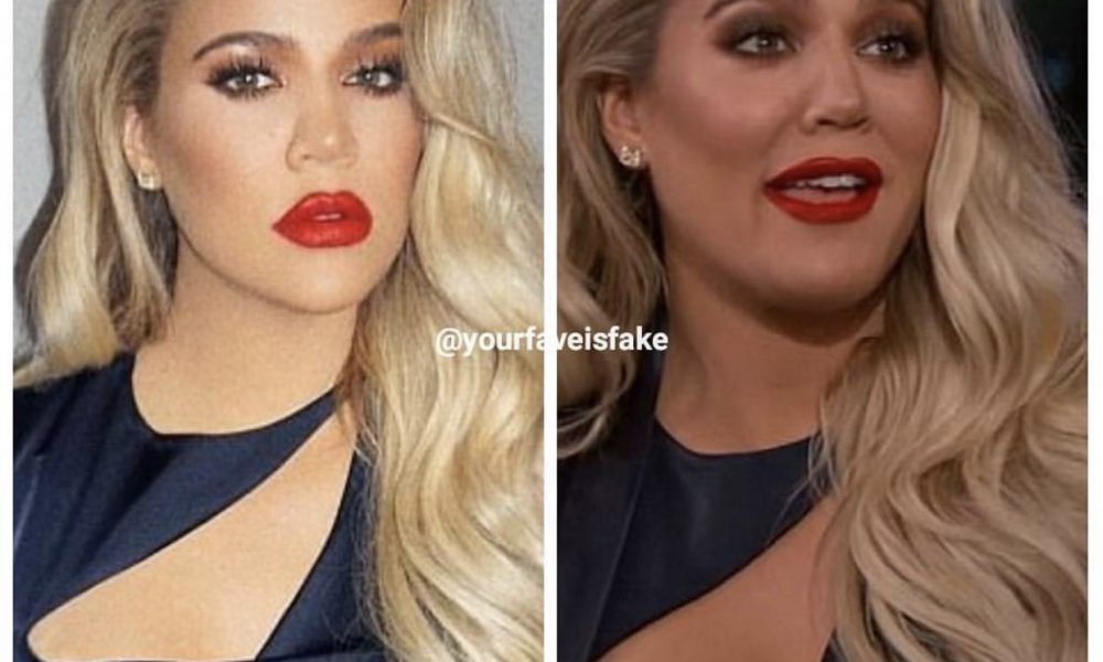 Khloe Kardashian's Photos Are Photoshopped