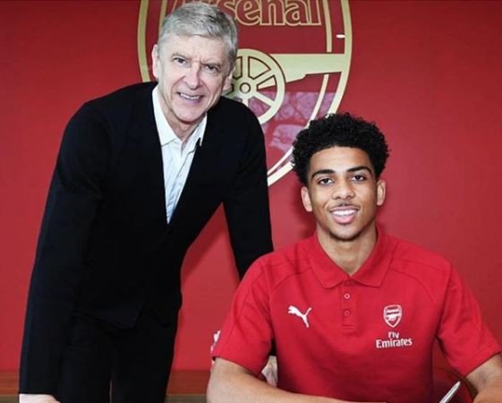 Arsenal Signs 17-Year-Old Nigerian Born Winger, Xavier Amaechi On His Birthday