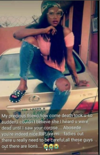 Viral Story Of Beautiful Girl Who Died After She Was Allegedly Used For Rituals By A Yahoo Guy
