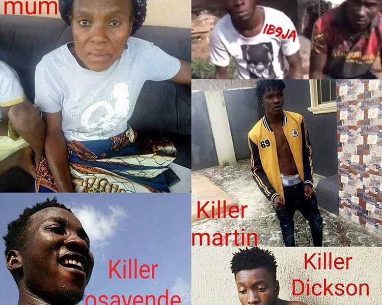 2 Of 4 Yahoo Boys Who Killed Their Grandma For Rituals, Arrested