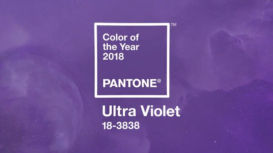 Pantone® Announces Ultra Violet, As Color Of The Year 2018