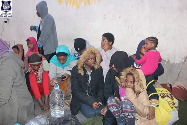 186 Illegal African Migrants Waiting To Be Smuggled To Europe Detained By Libya Police