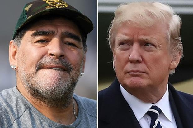 Football legend Diego Maradona refused entry to US 'for calling Trump a 'puppet' on TV'