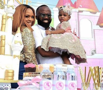 Photos From Noble Igwe's Daughter, Jasmine's One Year Birthday Party