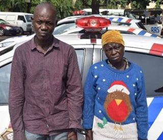 CCTV Catches Couple Robbing Commuters In Lagos