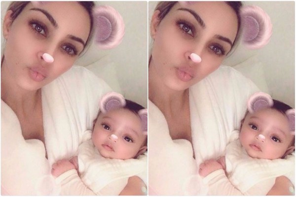 Kim Kardashian Shares First Photo Of Her Newborn Daughter, Chicago