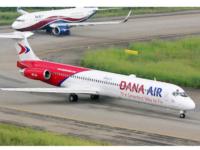 Dana Air Speaks On Aircraft Door That Fell Off