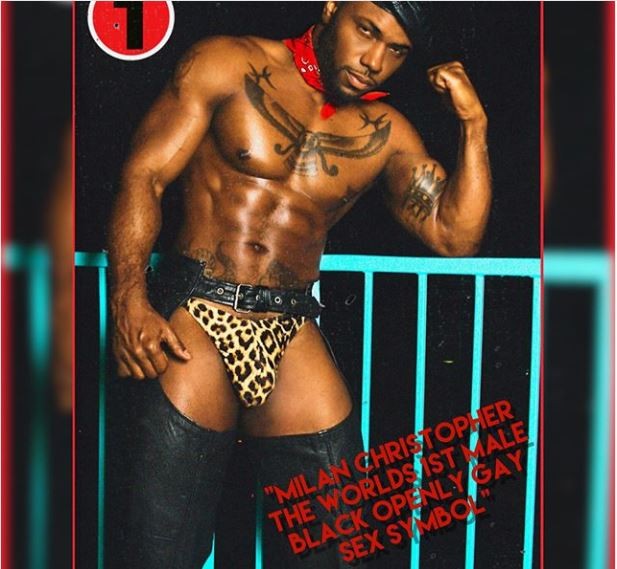 Gay Hip Hop Star Milan Christopher flashes His Bare Butt For French Magazine Bon Appetit