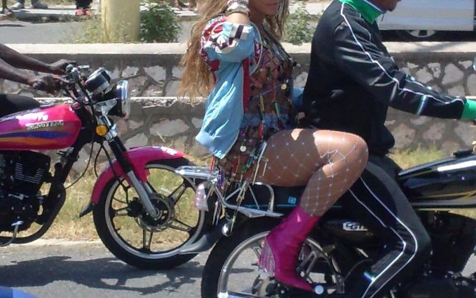 On The Run! Beyoncé And JAY-Z Seen Cruising On A Motorcycle In Jamaica