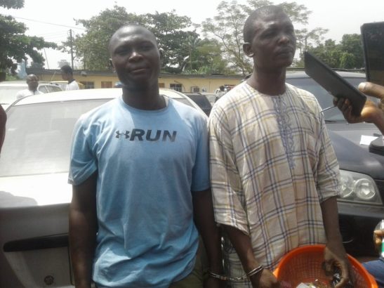 Father And Son Arrested For Selling Hard Drugs To School Pupils In Lagos