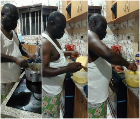 Help Your Wives, You Won’t Die’ – Retired Nigerian Soldier Says On Kitchen Takeover