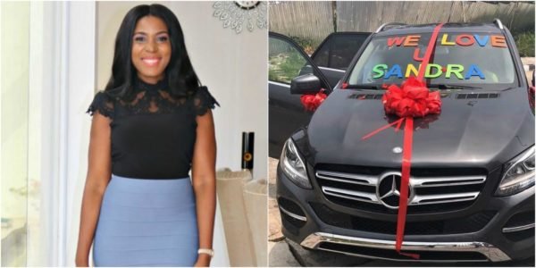 Linda Ikeji Buys A N30million Mercedes Benz GLE For Her Sister