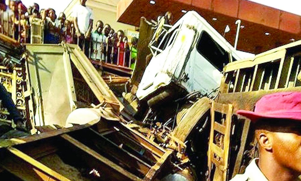 Mob Chases Driver Into Stream After Lorry Crushes Okada Rider