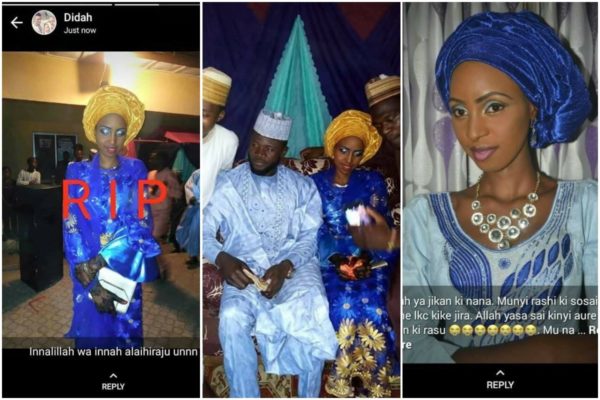 Nigerian Lady Dies 3 Days After Her Wedding From Fire Accident