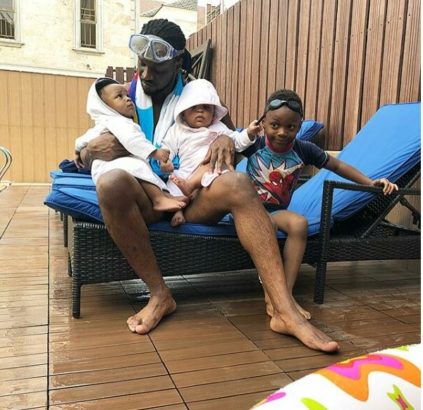 Singer Paul Okoye Shares Adorable Photos Of His kids