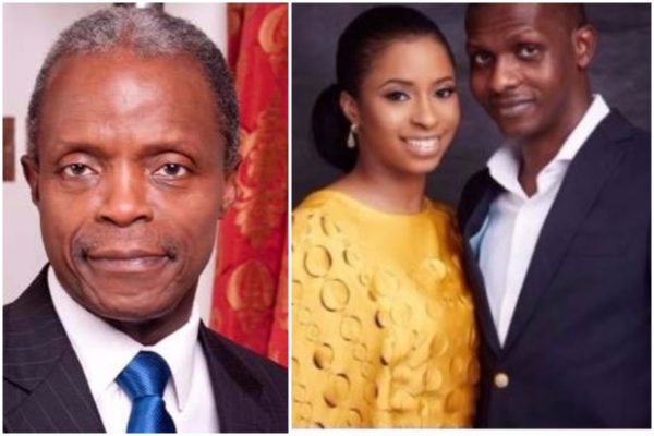 VP Osinbajo Insists On ‘Strictly Private Wedding’ For His Daughter