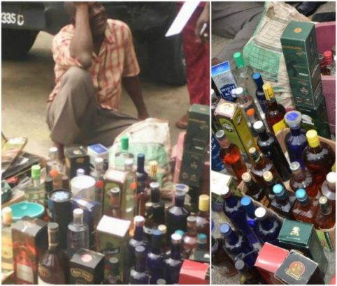 Police arrest manufacturer of fake wines, whiskeys in Lagos lailasnews 2