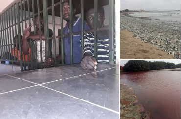 Four Men Arrested By Gambian Police For Protesting The Pollution Of Gunjur Sea By A Chinese Company
