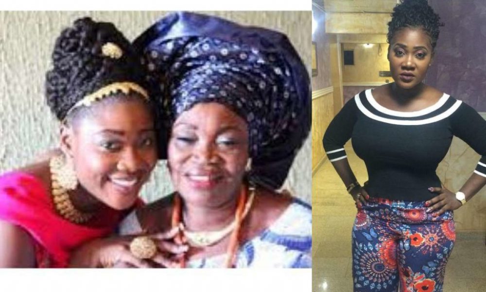 Popular Nollywood actress, Mercy Johnson, has lost her mom, Mrs Elizabeth Johnson. Breaking Mercy Johnson Loses Mom According to reports, the mom died this morning after some days in coma at the hospital due to an undisclosed ailment. Mercy Johnson made this known on her Instagram account where she pleaded for privacy as well as prayers from her fans. She wrote; “It deeply saddens me to say that my beloved mother is gone. This is a trying time for my family and we would appreciate your prayers, even as we plead for our privacy at this time. Thank you”