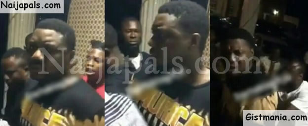 Video Of Rapper, CDQ Fighting After His Chain Was Snatched At A Hotel In Ado Ekiti