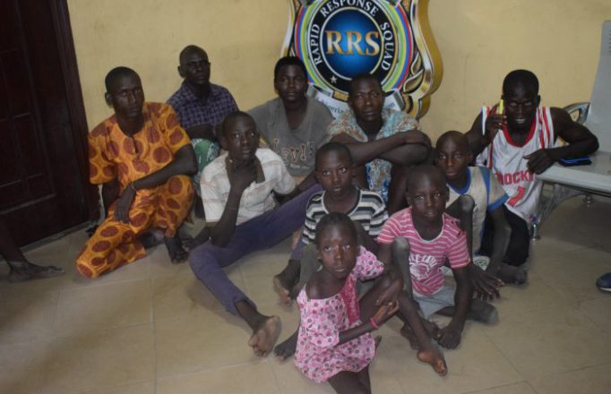 Child Abuse: RRS Nabs Seven Barons For Importing 8 Physically Challenged Kids To Lagos For Begging