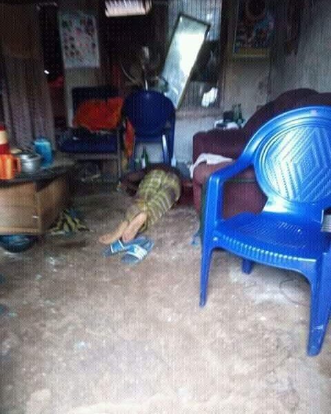 Hunter Kills His Son's Wife, Then Commits Suicide In Delta State (Graphic Photos)