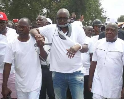 '1,000 Security Men Are Holding Fayose Hostage, All His Mobile Lines Blocked' – Governor Fayose's Brother Alleges