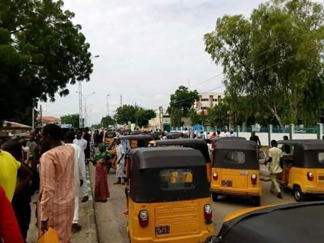Tricycle Operators In Borno Protest Alleged Extortion And Illegal Detention By Police
