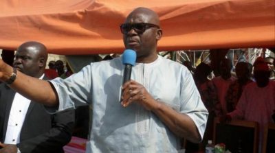 You’ll Be Consumed By Your Vendetta – Fayose Replies Fayemi