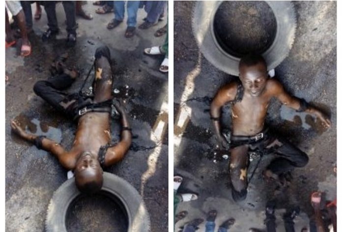 Young Pastor Sets Himself Ablaze In Lagos, Says Hardship In Nigeria Too Much