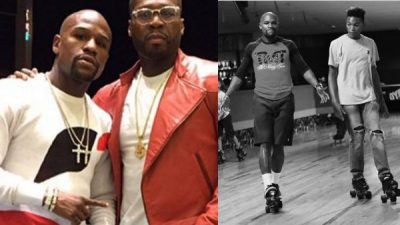 ‘Worry About Your Family’ -Floyd Mayweather’s Son Koraun Tells 50 Cent