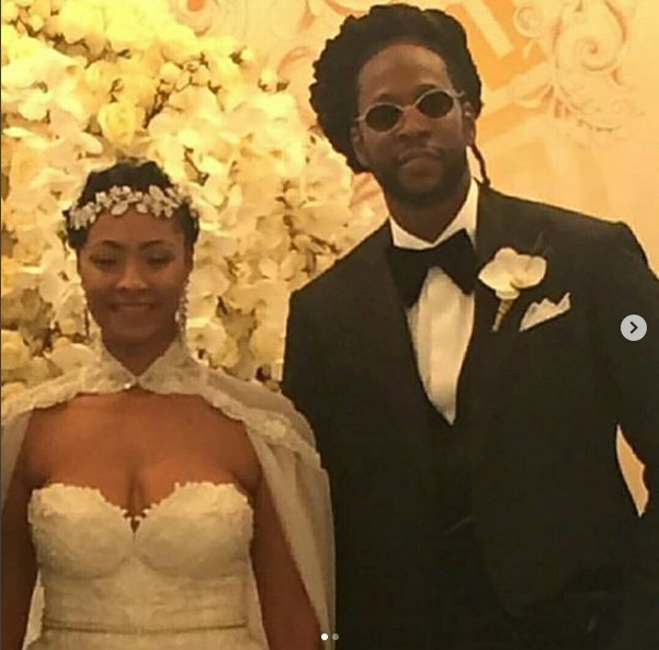 Rapper 2 Chainz marries his longtime girlfriend Kesha Ward in star-studded Miami wedding (Photos)
