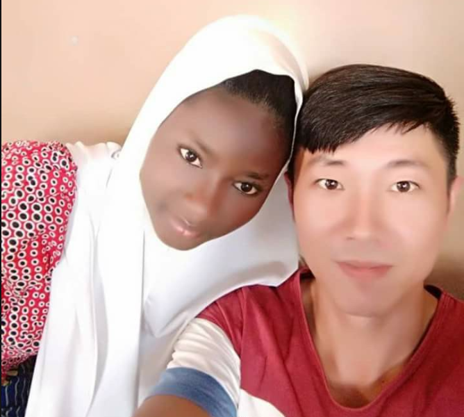 Chinese Man Marries His Muslim Nigerian Girlfriend After Converting To Islam (Photos)